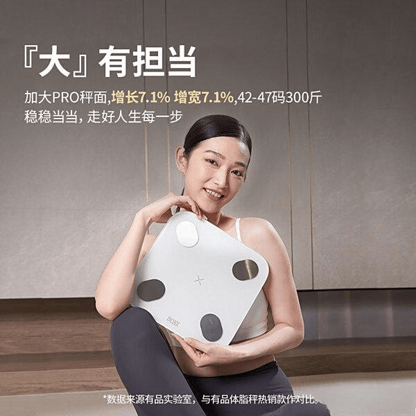 行榜助你精准掌控身体数据美的、PICOOC、云麦等10款秤横评！CQ9电子中国网站2025年体脂称买哪个品牌好？十大品牌体脂称排(图7)